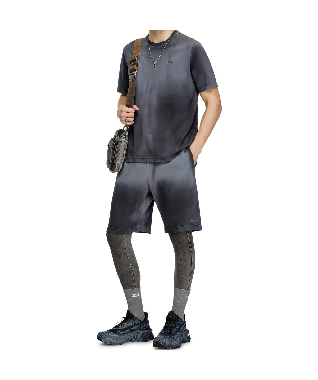 P-Crowne-R1 Faded Sweat Shorts