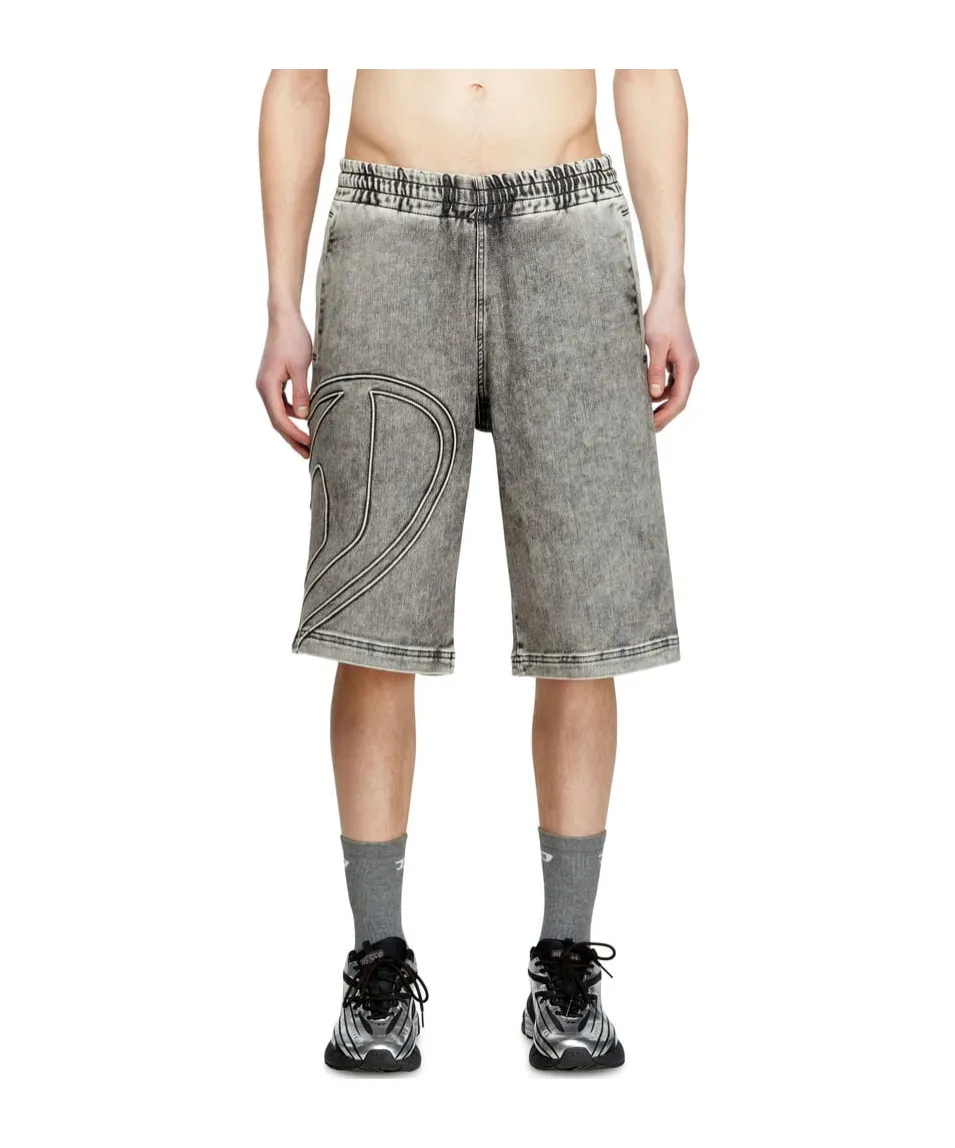 D-Enny-S Track Denim Bermudas