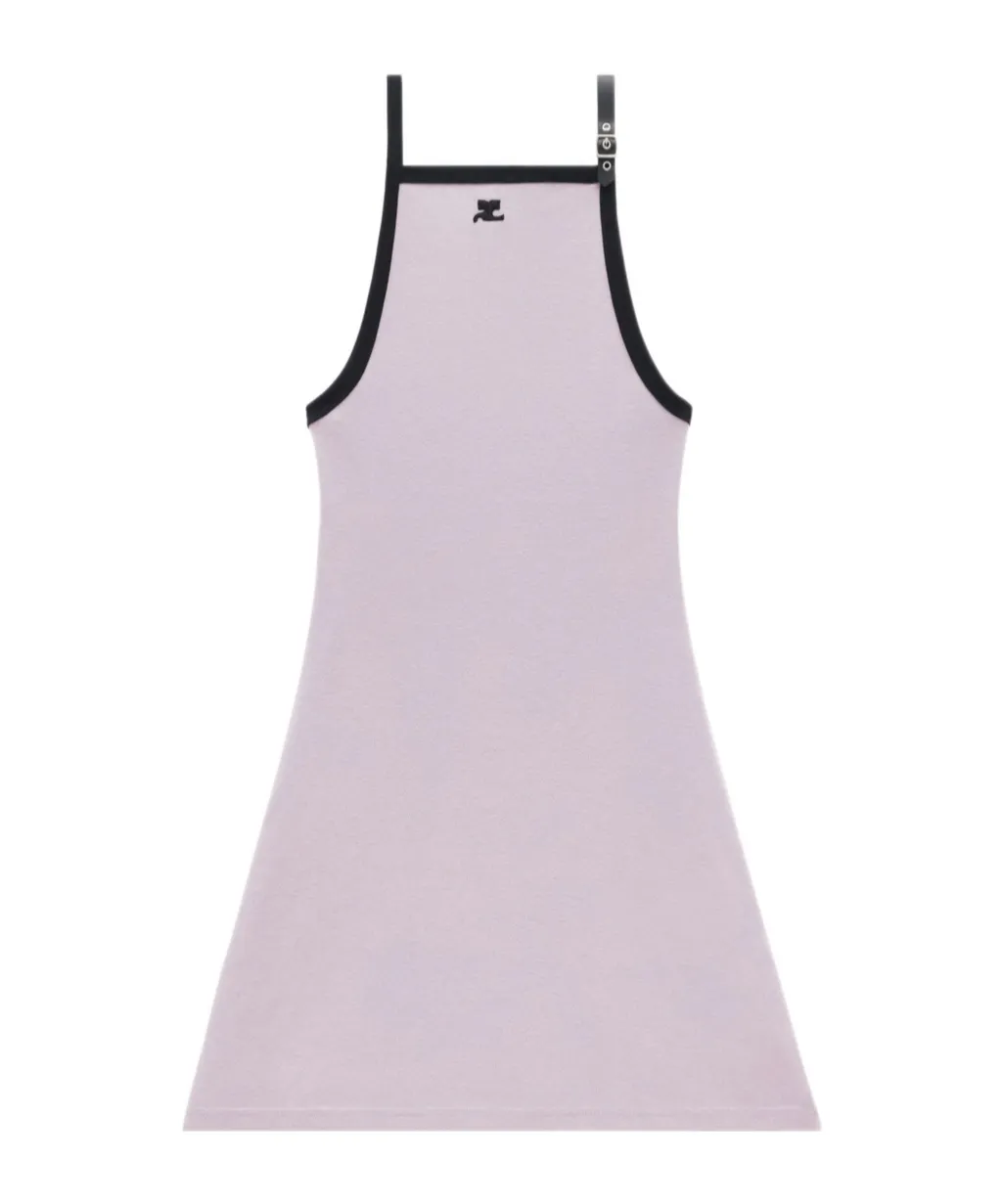 Buckle Contrast Dress