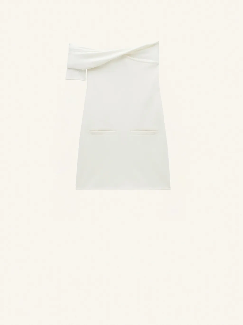 One-Shoulder A-Line Mini Dress
