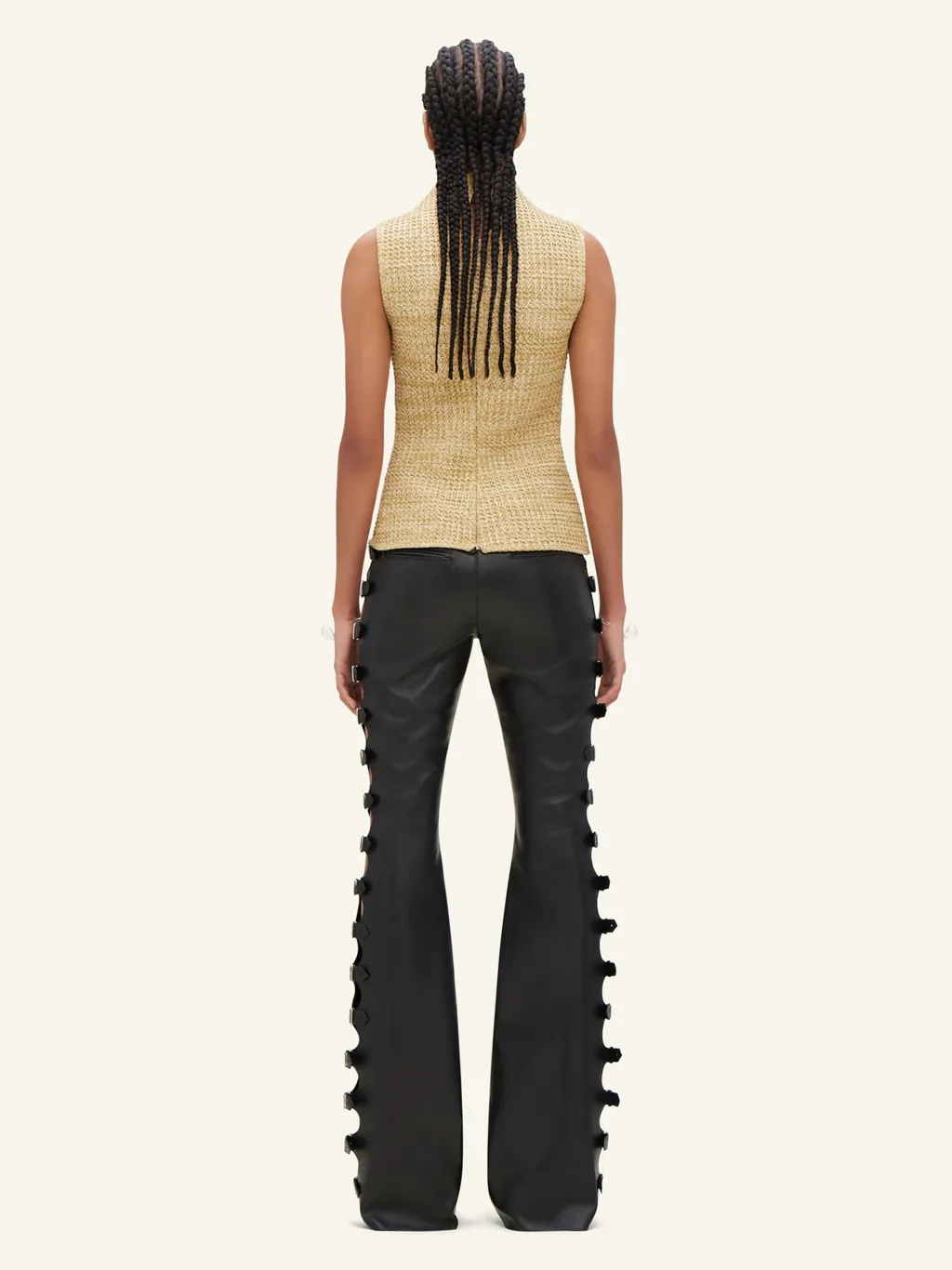 High-Necked Top