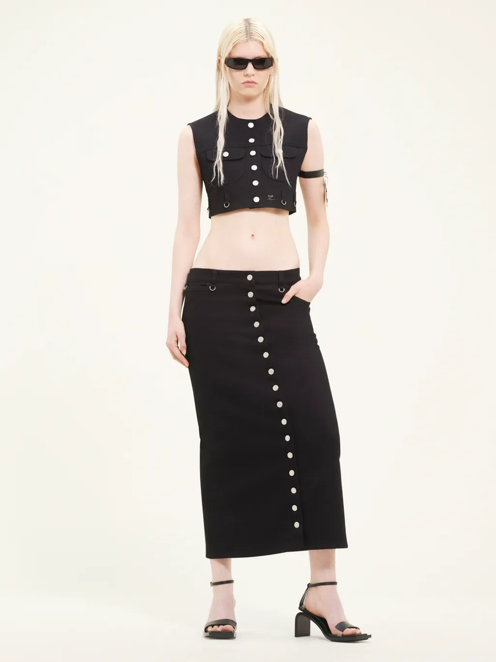 Multiflex Denim Skirt