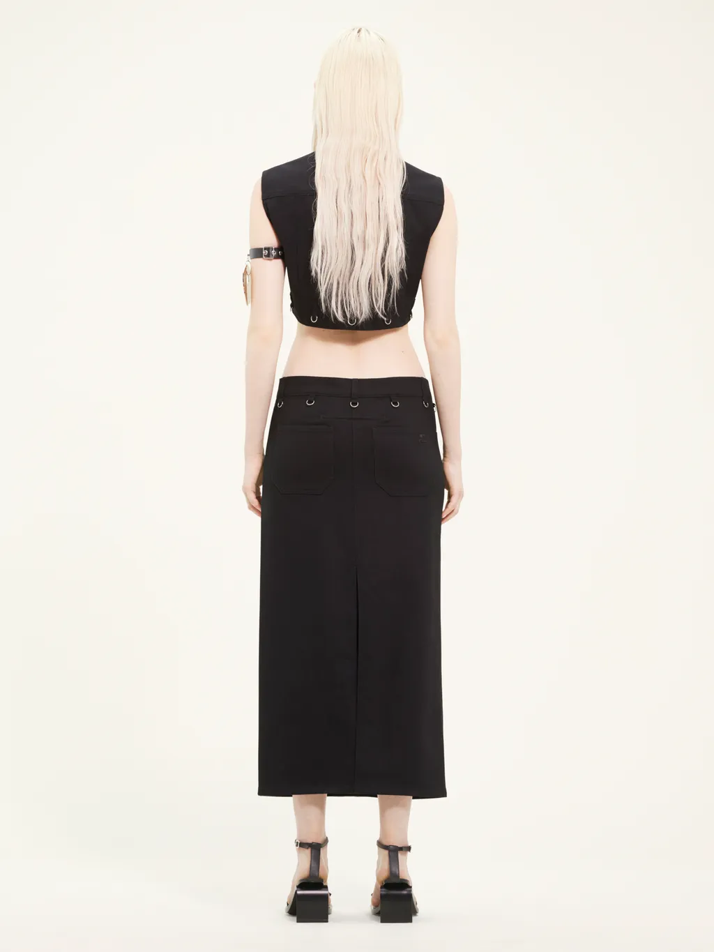 Multiflex Denim Skirt