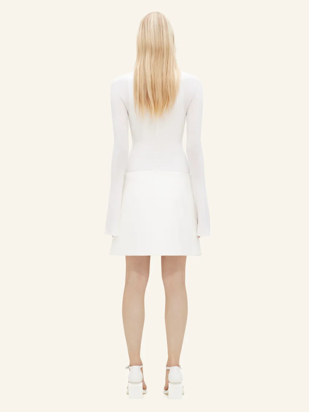 High-Neck Jersey Jumpsuit