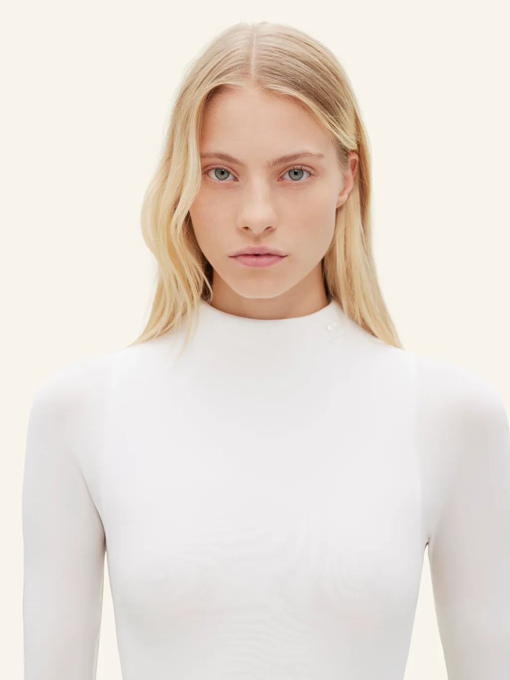 High-Neck Jersey Jumpsuit