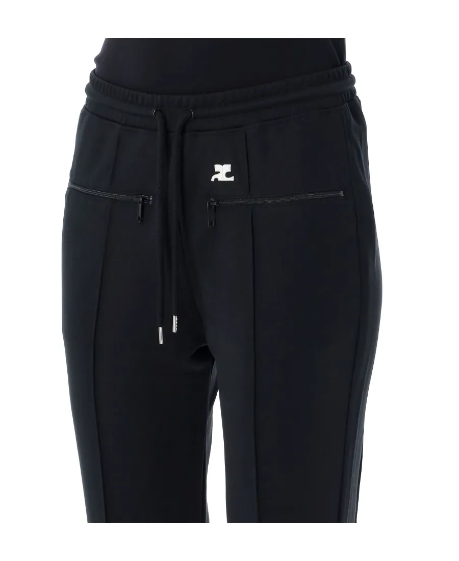Interlock Drawstring Bootcut Pants