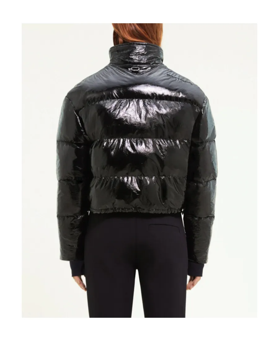 Vinyl Puffer Jacket