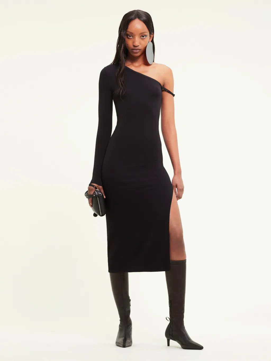 One Sleeve Lingerie Dress