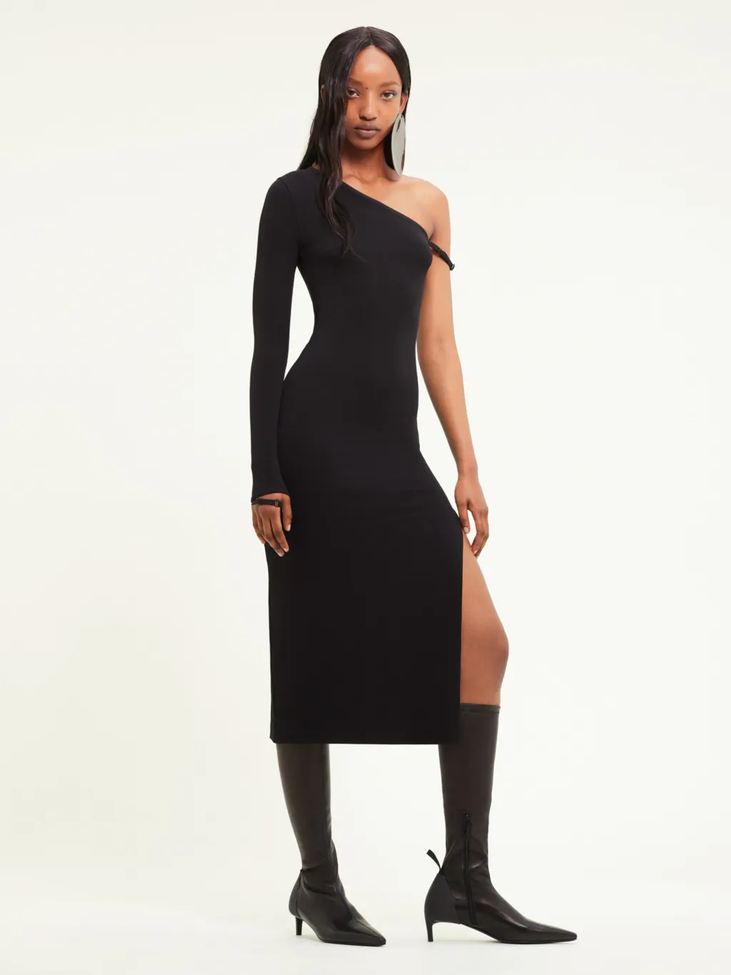 One Sleeve Lingerie Dress