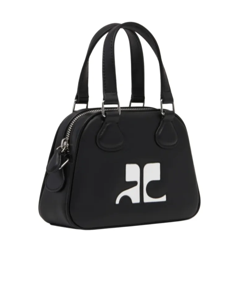 Logo Patch Zip-Up Bowling Bag