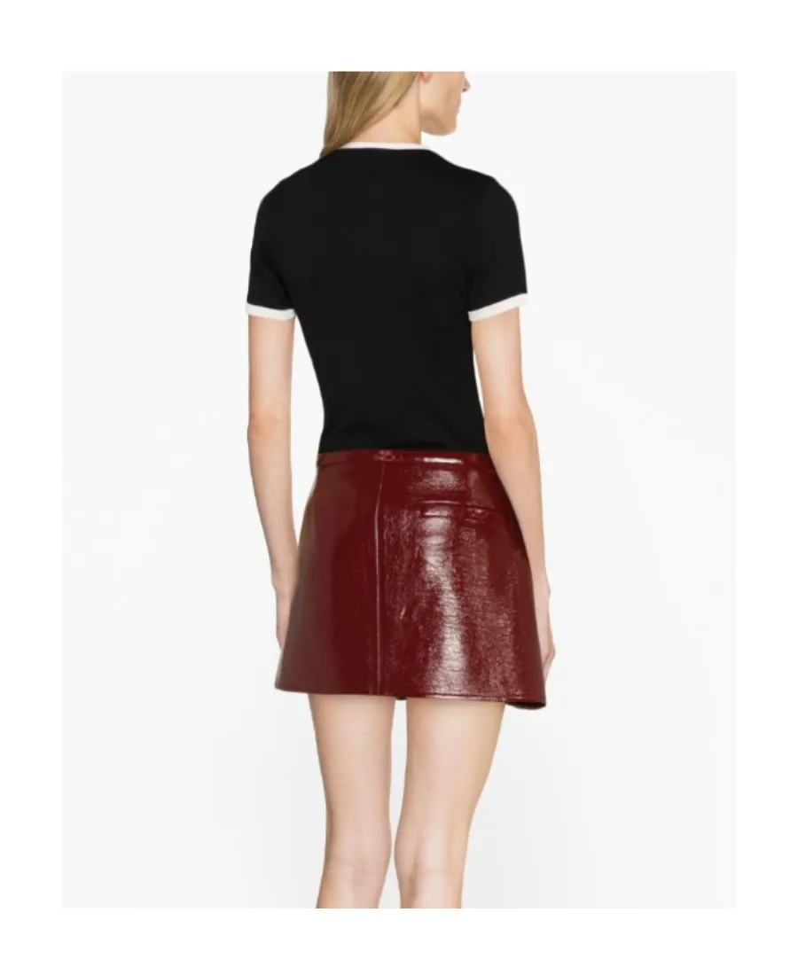 Short-Sleeved Hollow T-Shirt