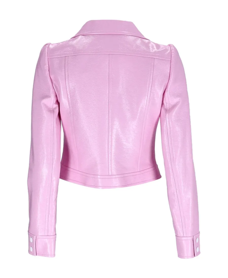 Logo-Patch Cropped Jacket