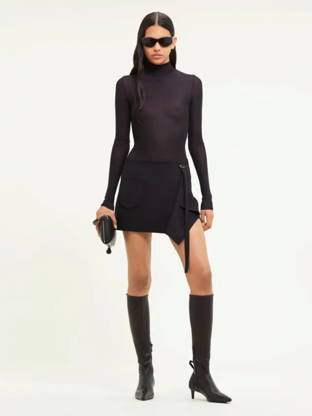 Second Skin Mockneck Top