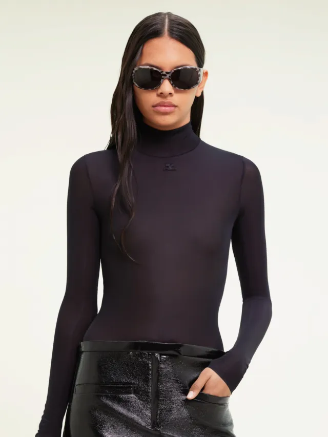 Second Skin Mockneck Top