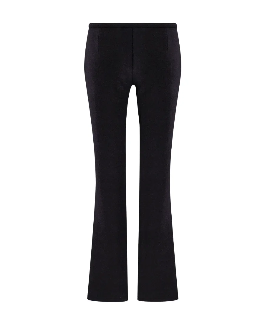 Logo Patch Flared Pants