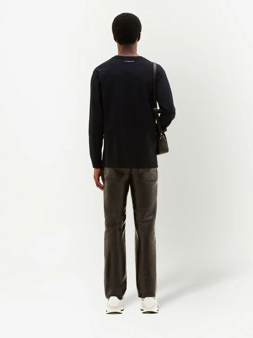 CourrÈGes Reedition Button Detailed Straight Leg Pants