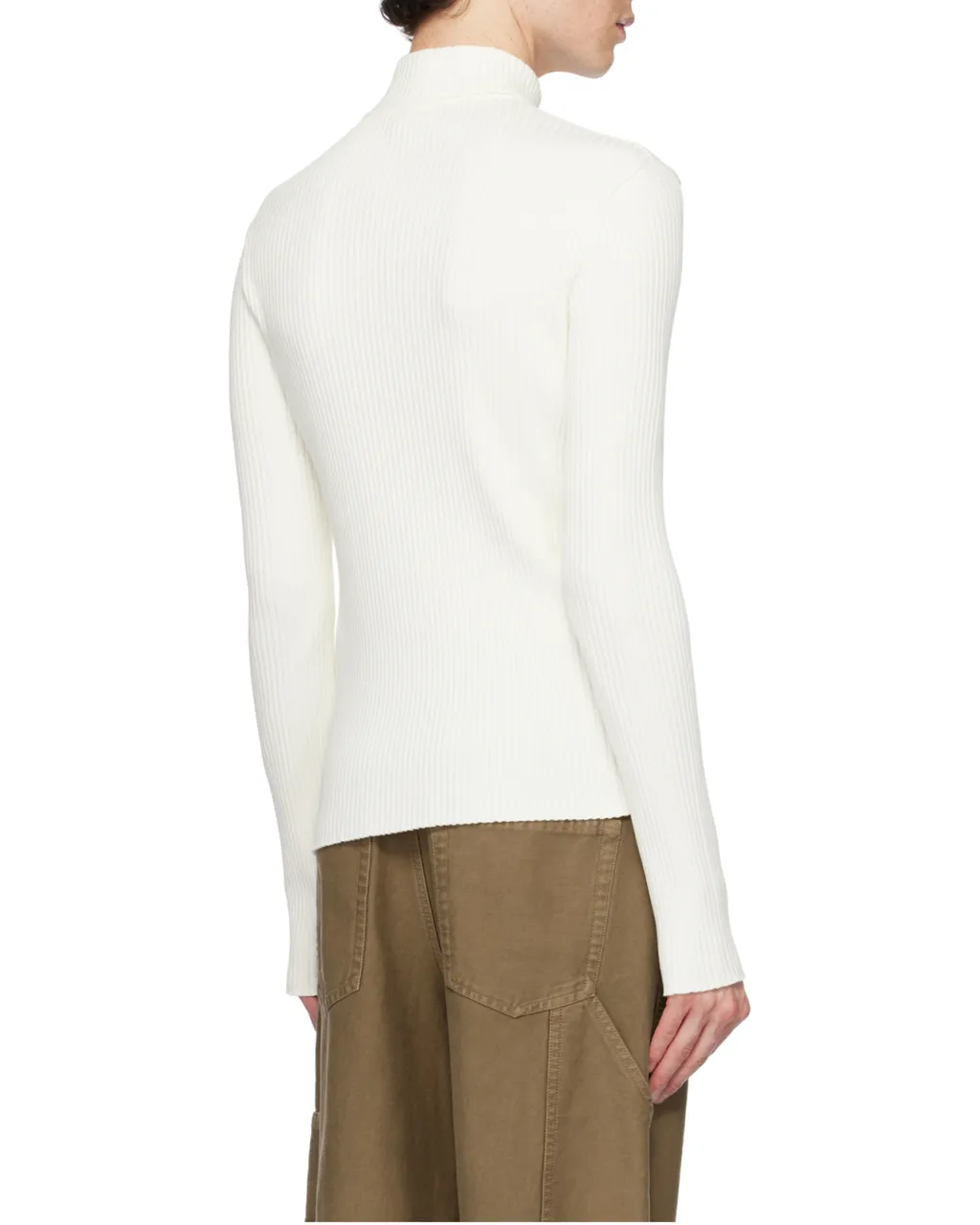 Mock Neck Long-Sleeved Jumper
