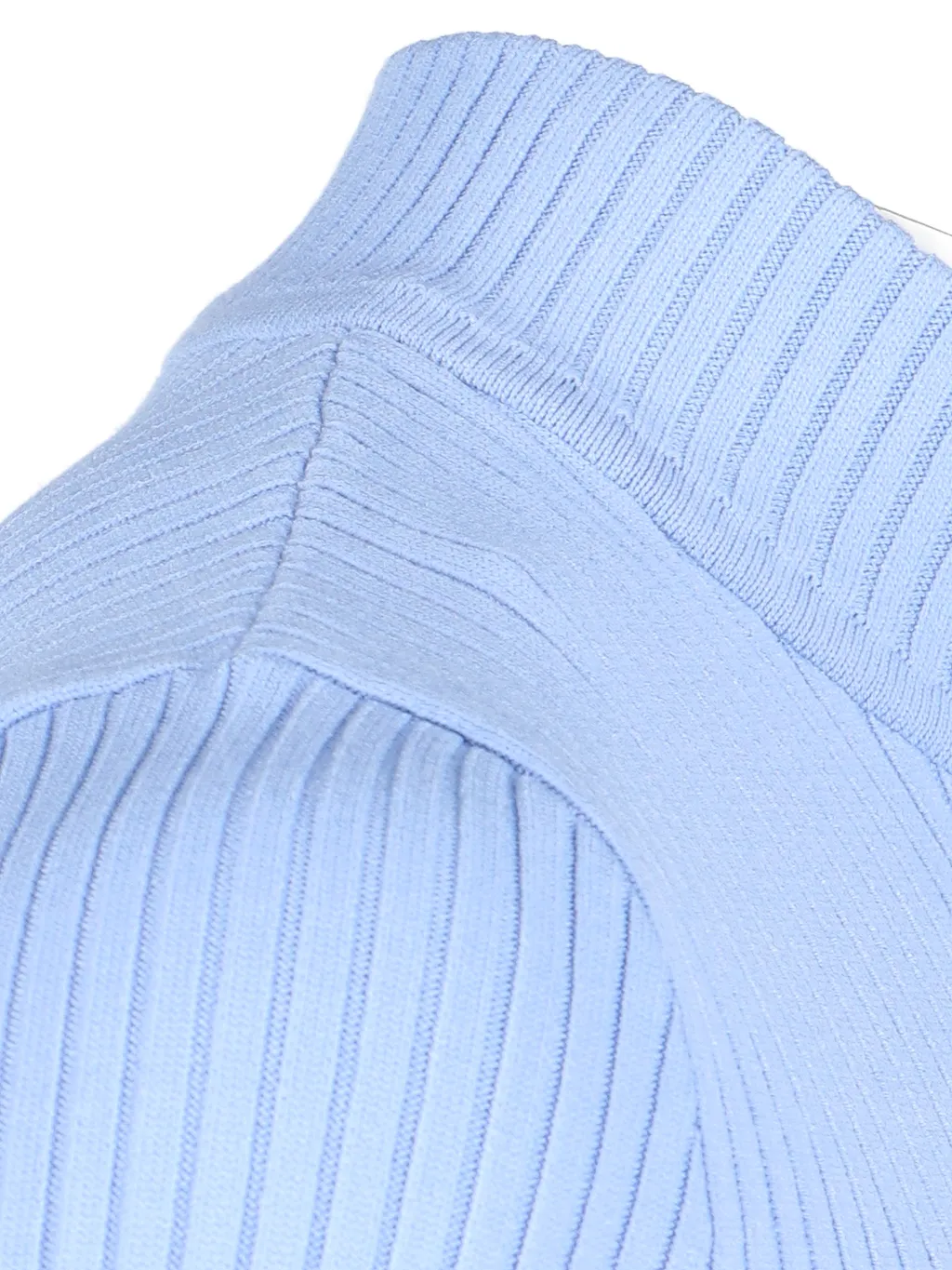 Reedition Short-Sleeved Ribbed Jumper
