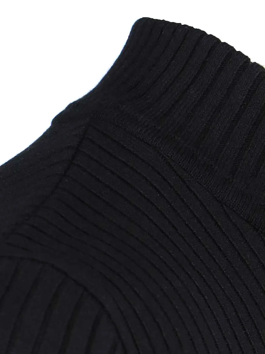 Reedition Short-Sleeved Ribbed Knit Jumper