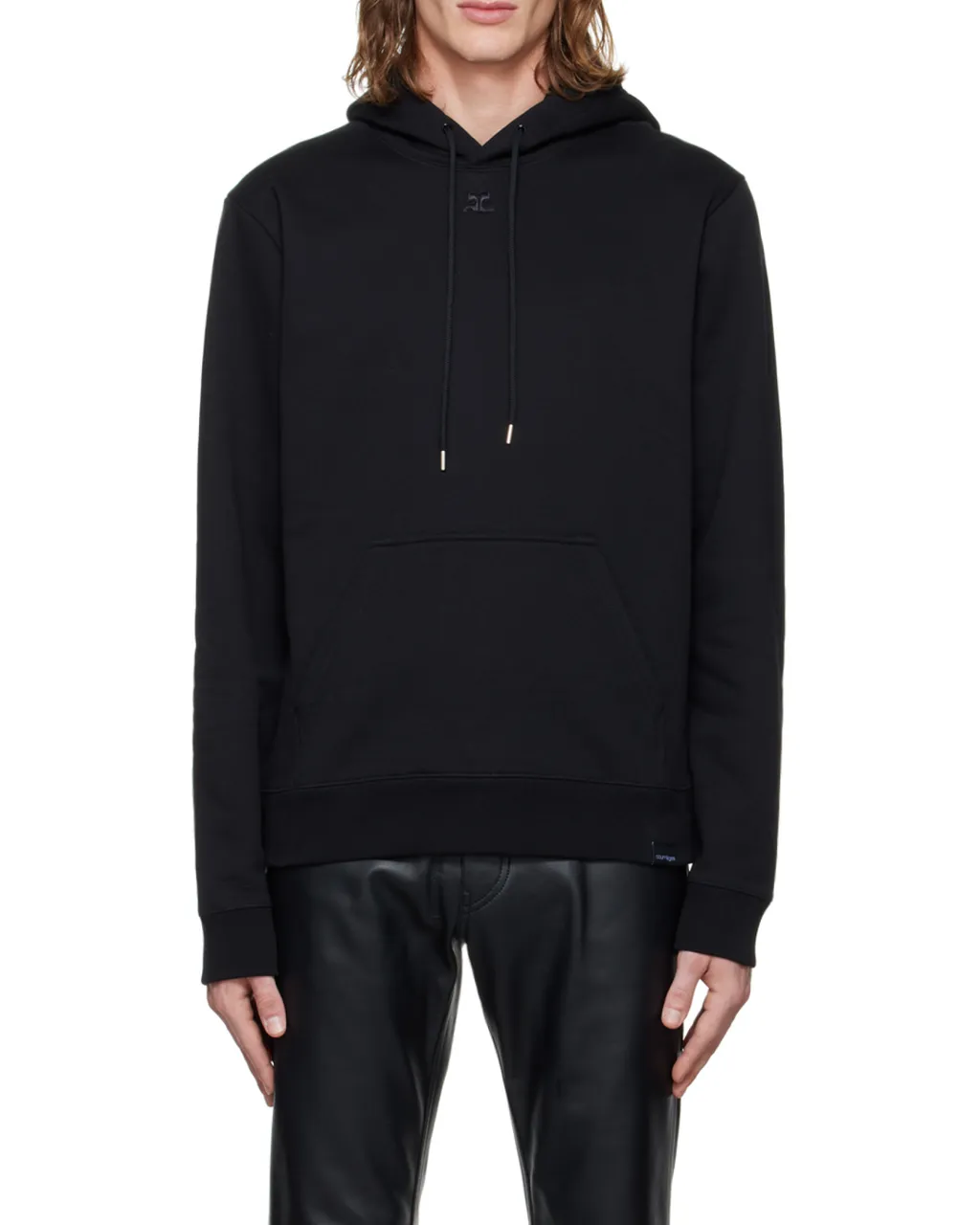 Drawstring Long-Sleeved Hoodie