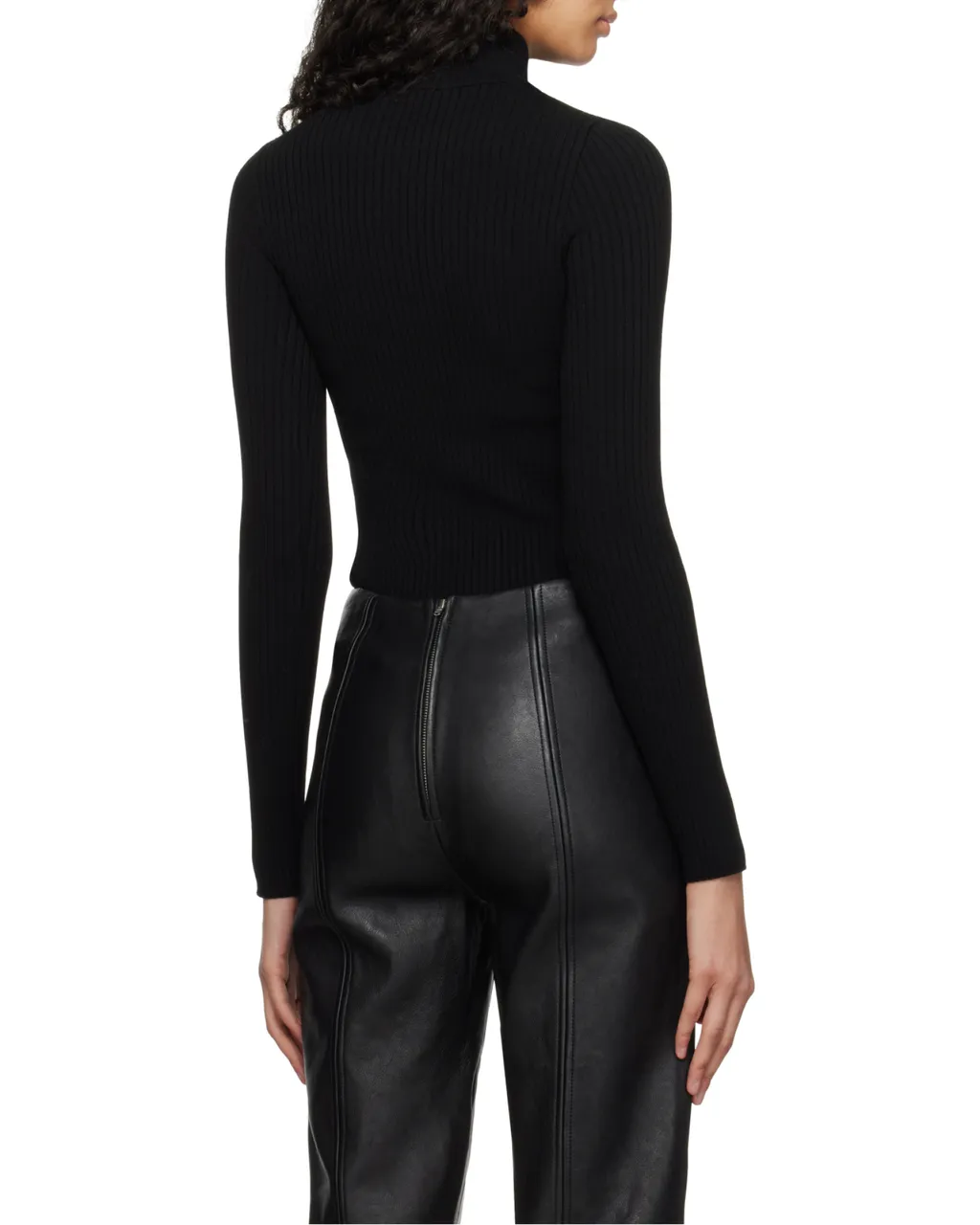 High Neck Knitted Jumper