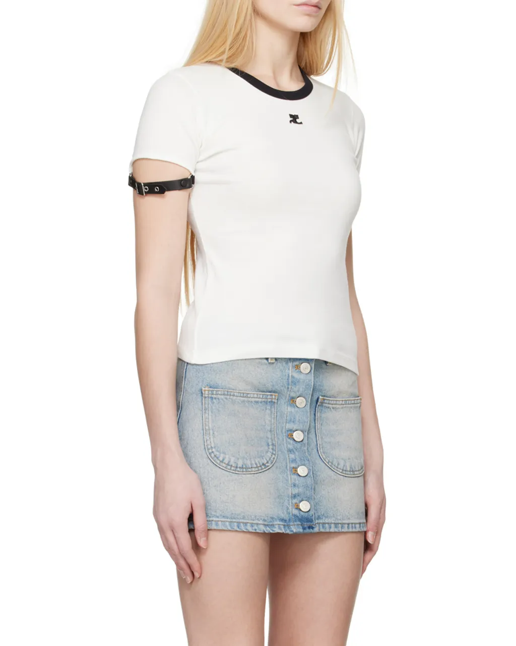 Buckle Contrast T-Shirt