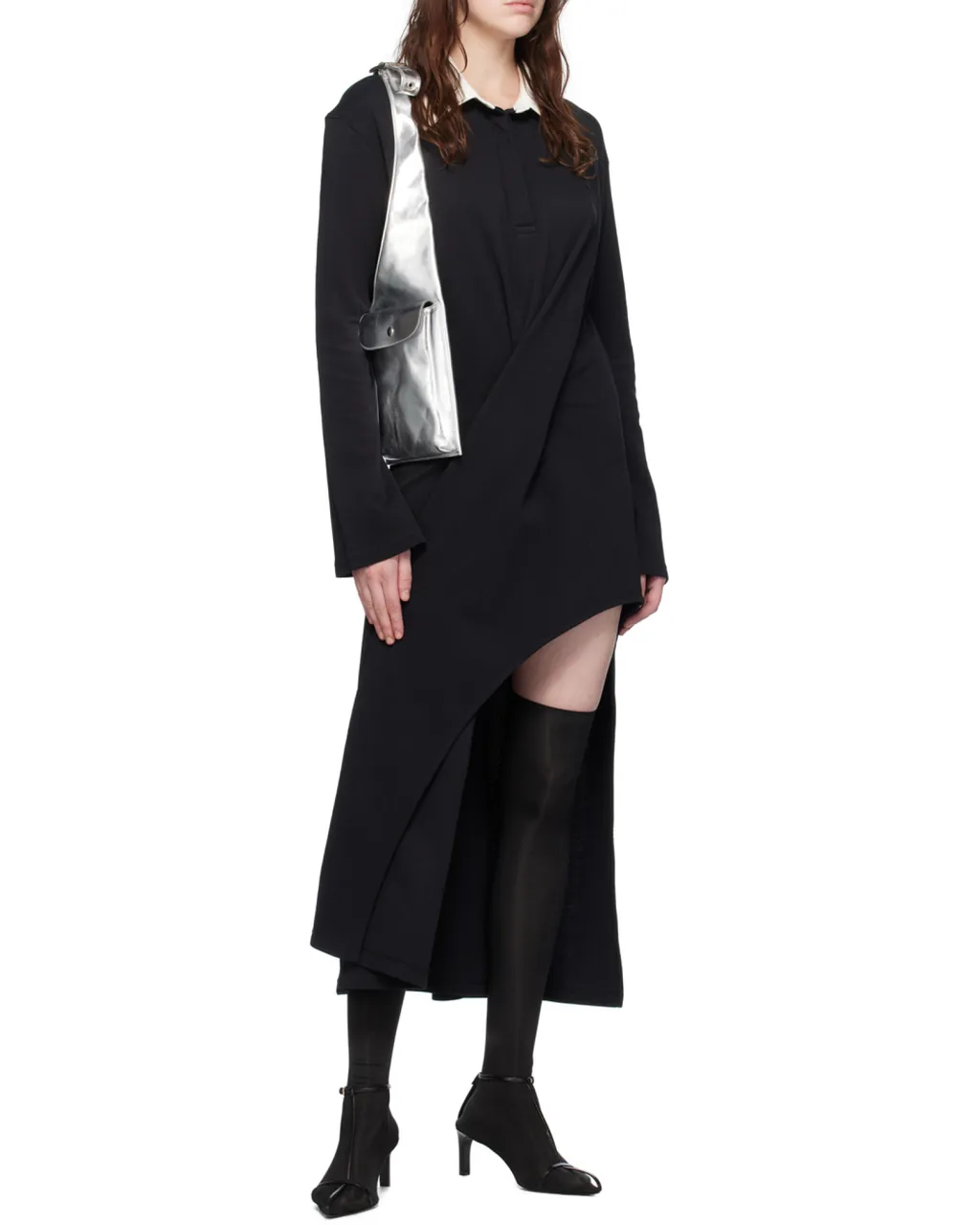 Twist Polo Long Dress