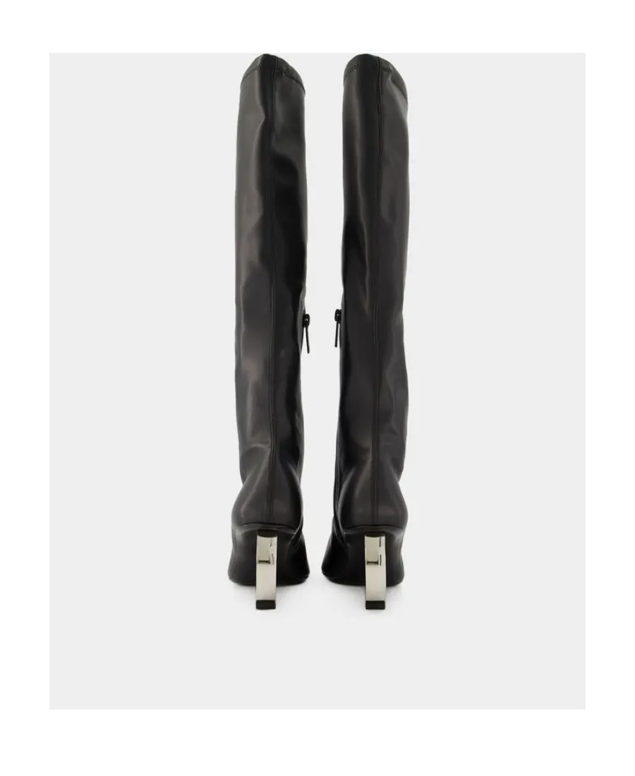 Circle Heel Boots