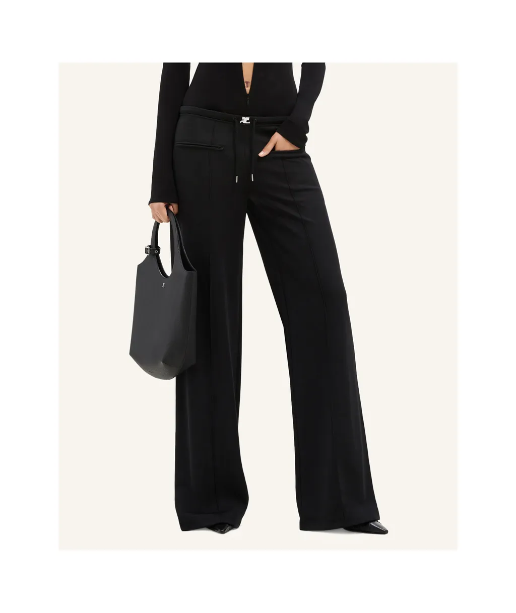 Drawstring Straight Leg Pants