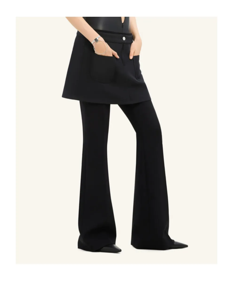 2 Pocket Twill Mini Skirt