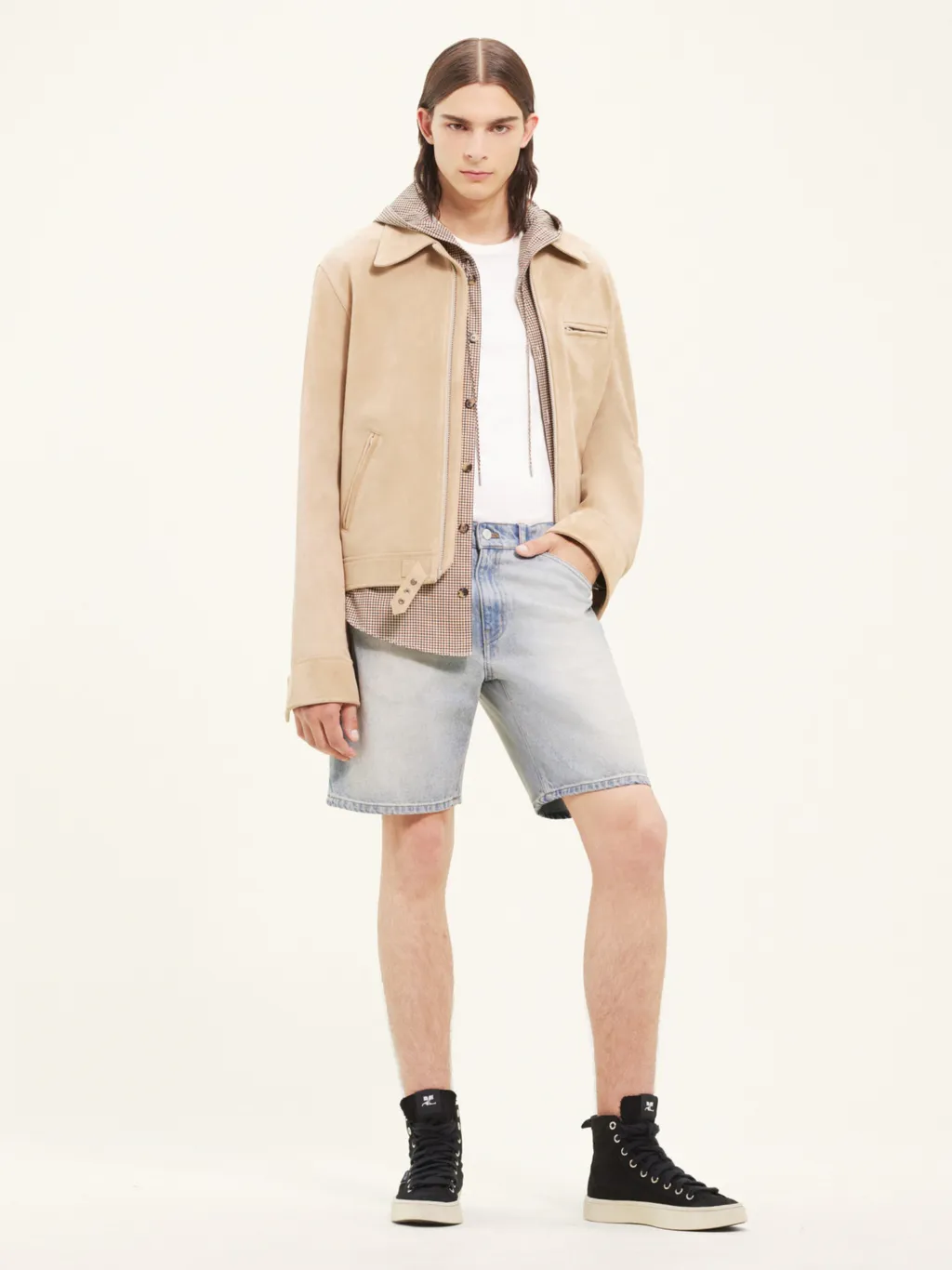 Sailor Denim Bermuda Shorts