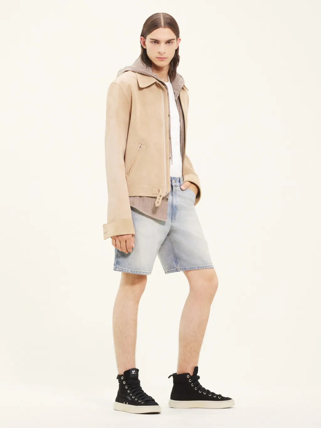 Sailor Denim Bermuda Shorts