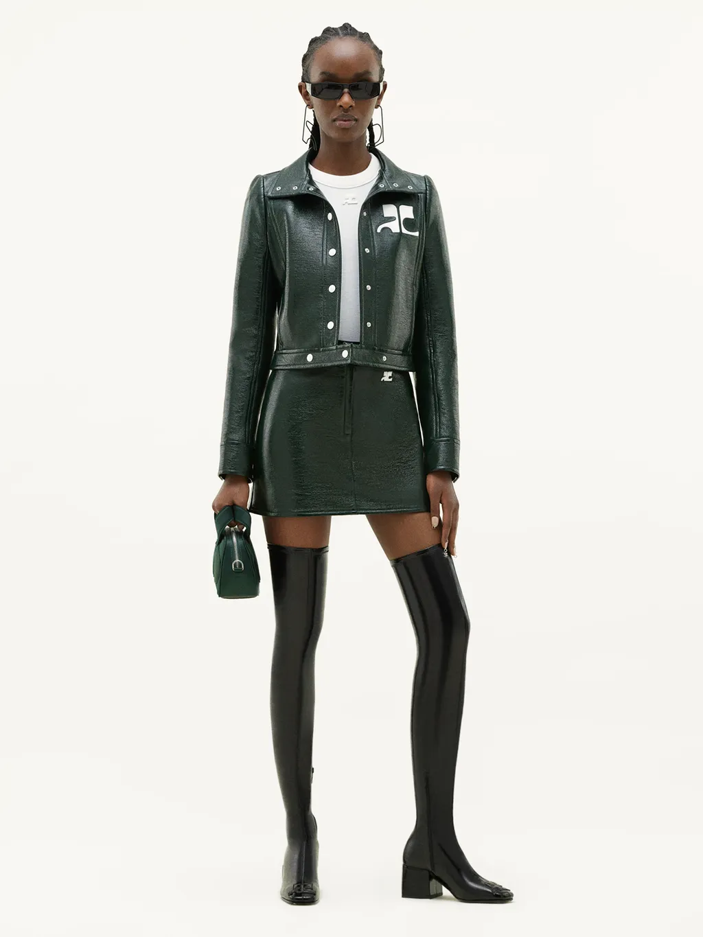 Reedition Logo Patch Mini Skirt