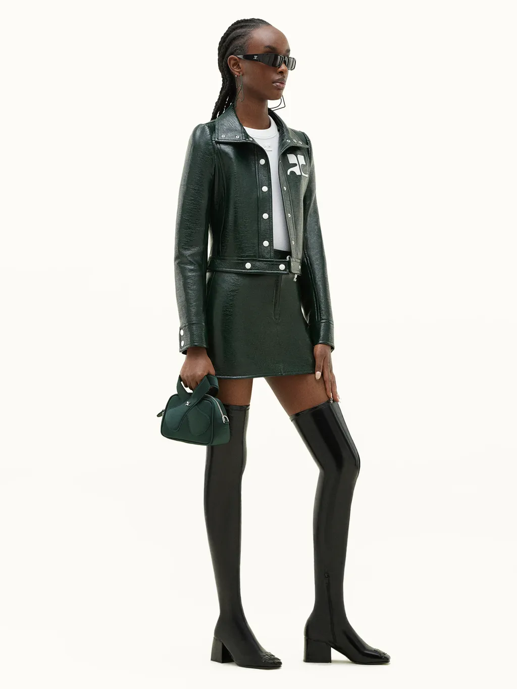 Reedition Logo Patch Mini Skirt