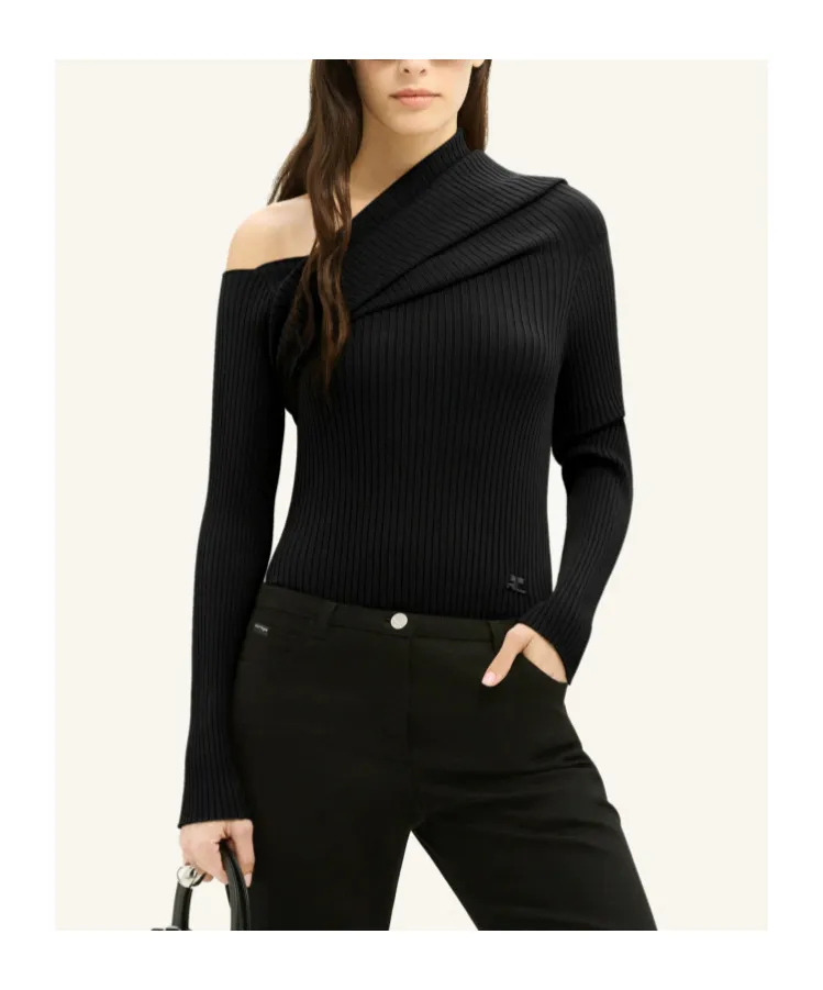 Twist Rib Knit Top