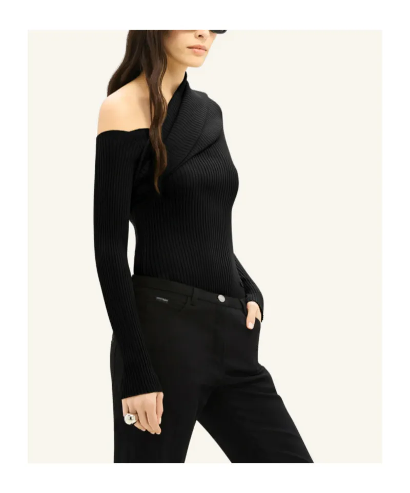 Twist Rib Knit Top