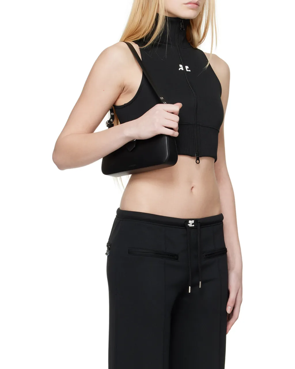 Interlock Tracksuit Cropped Vest
