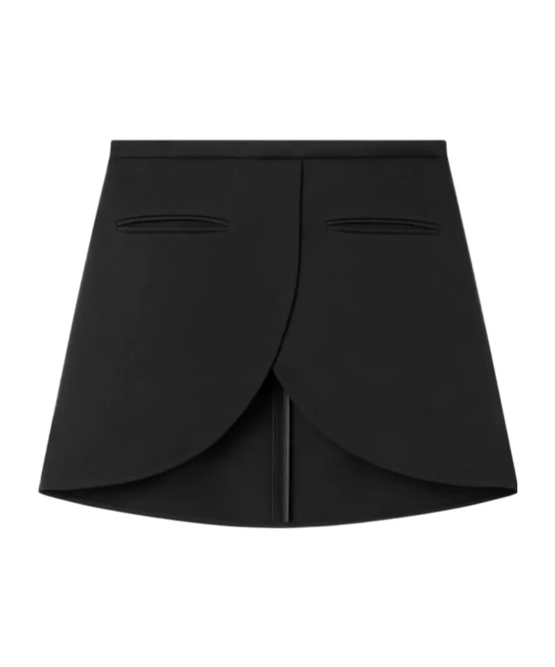 Ellipse Twill Mini Skirt