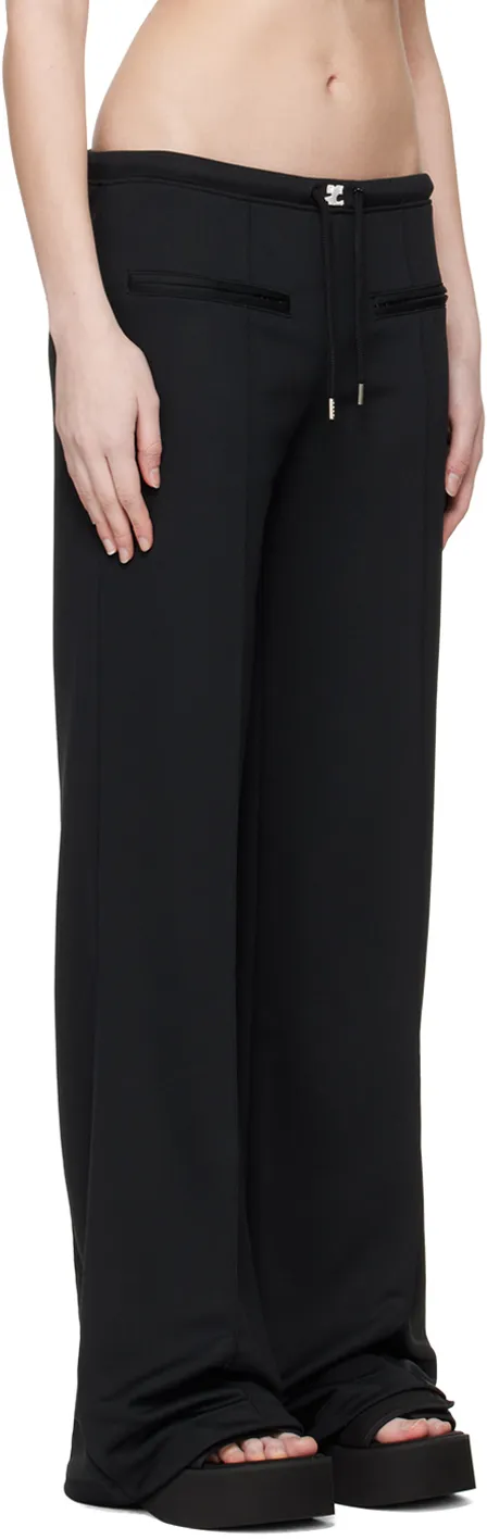 Mid-Rise Drawstring Pants