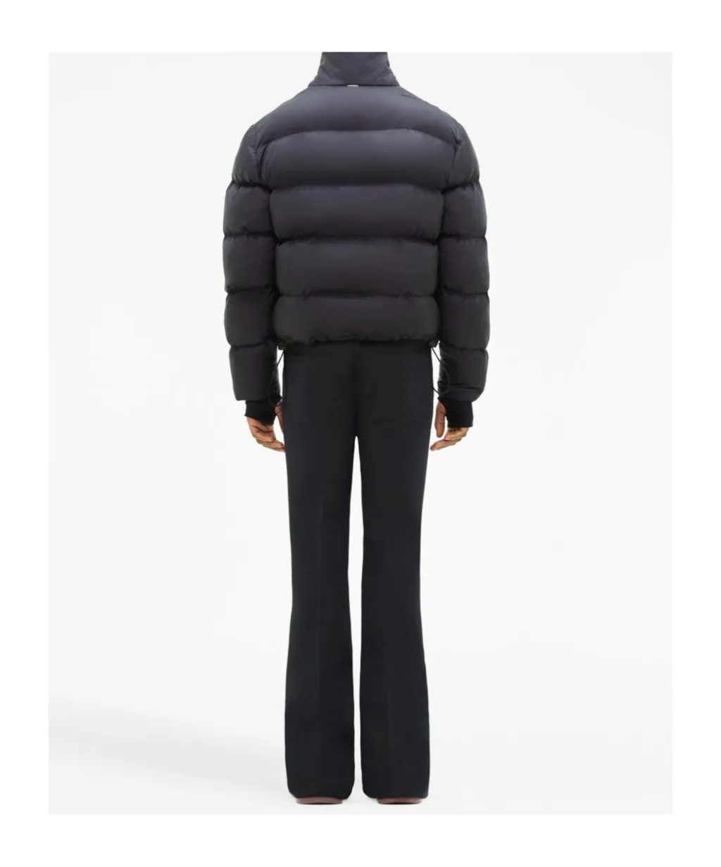 Logo Embroidered Puffer Jacket