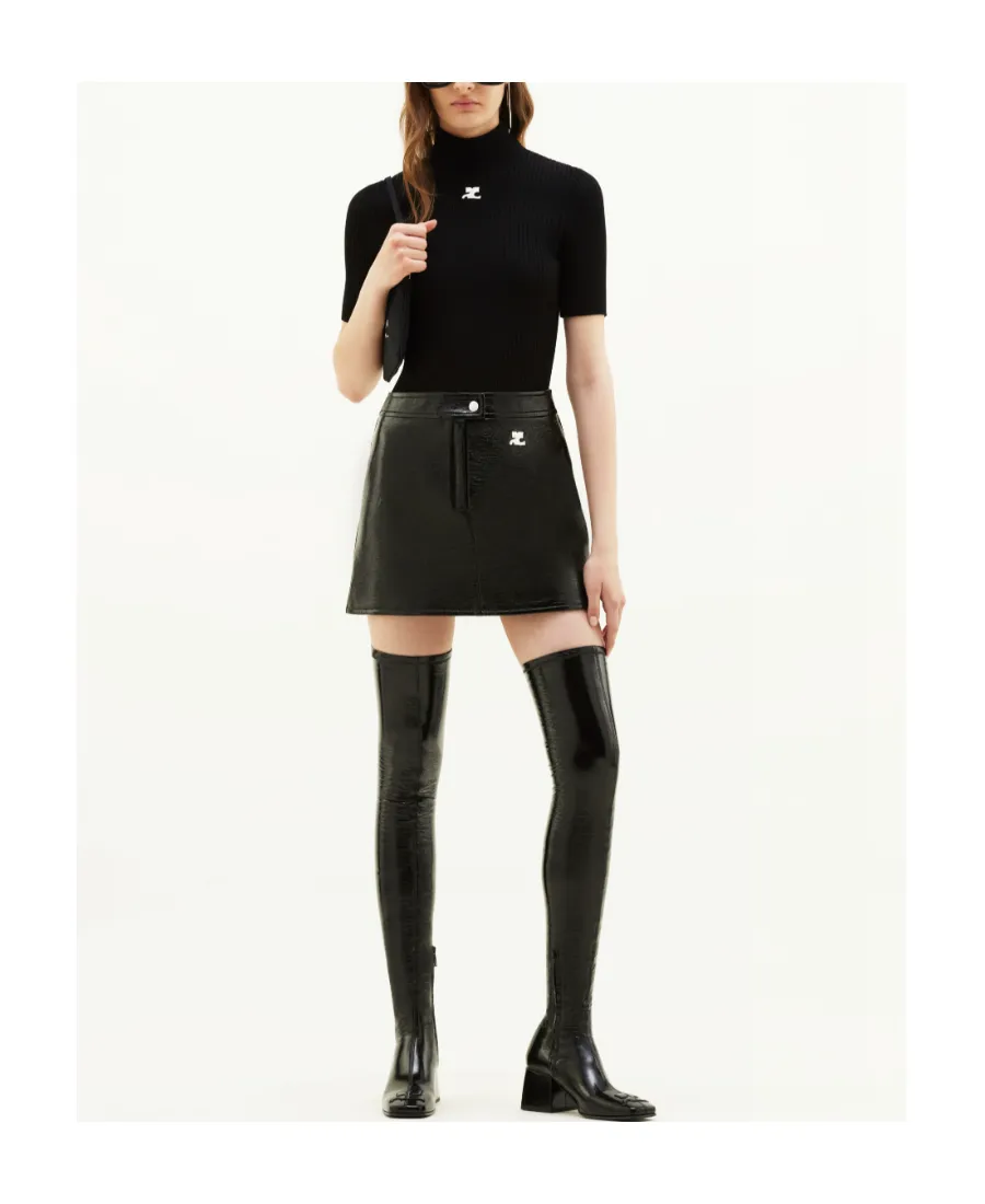 Reedition Logo Patch Mini Skirt