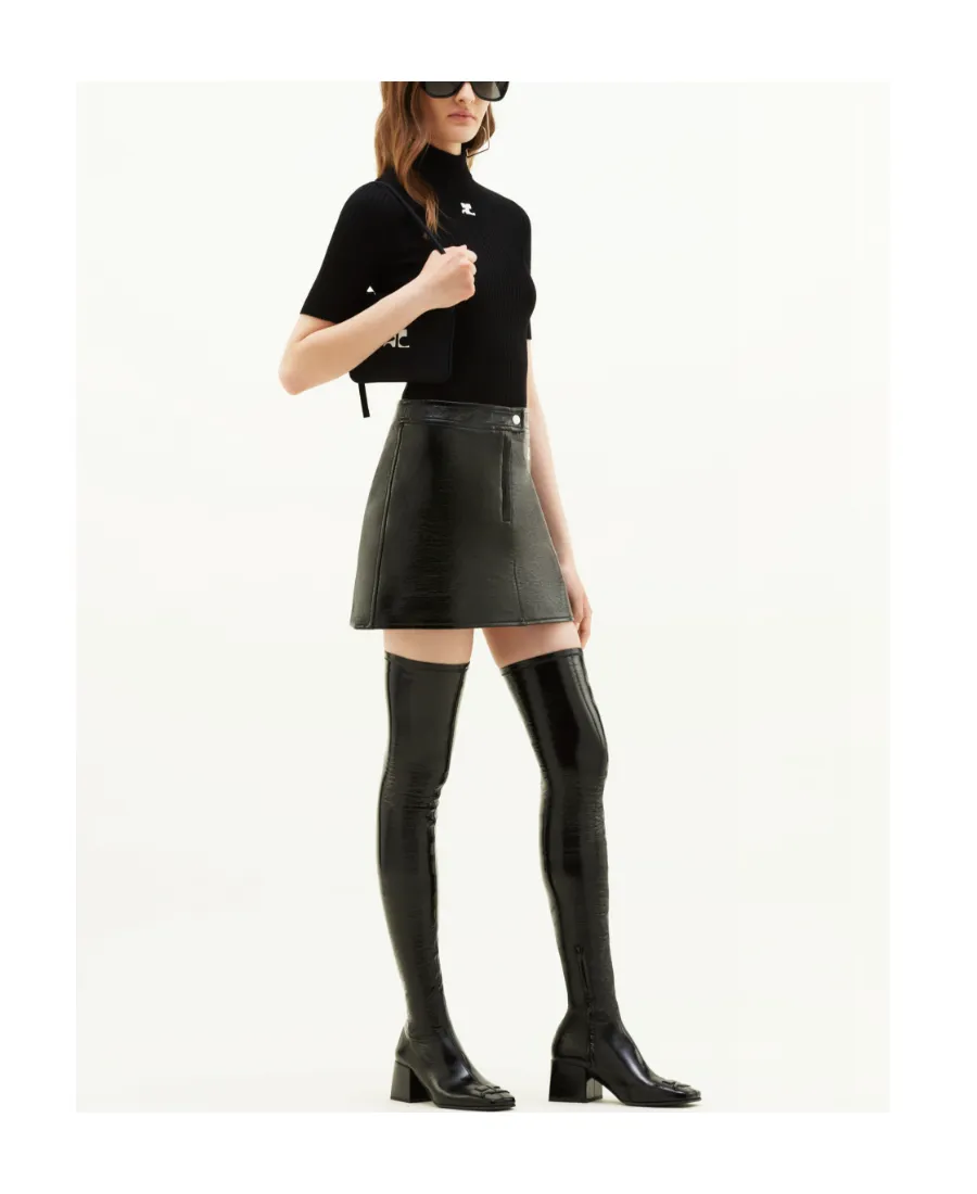 Reedition Logo Patch Mini Skirt