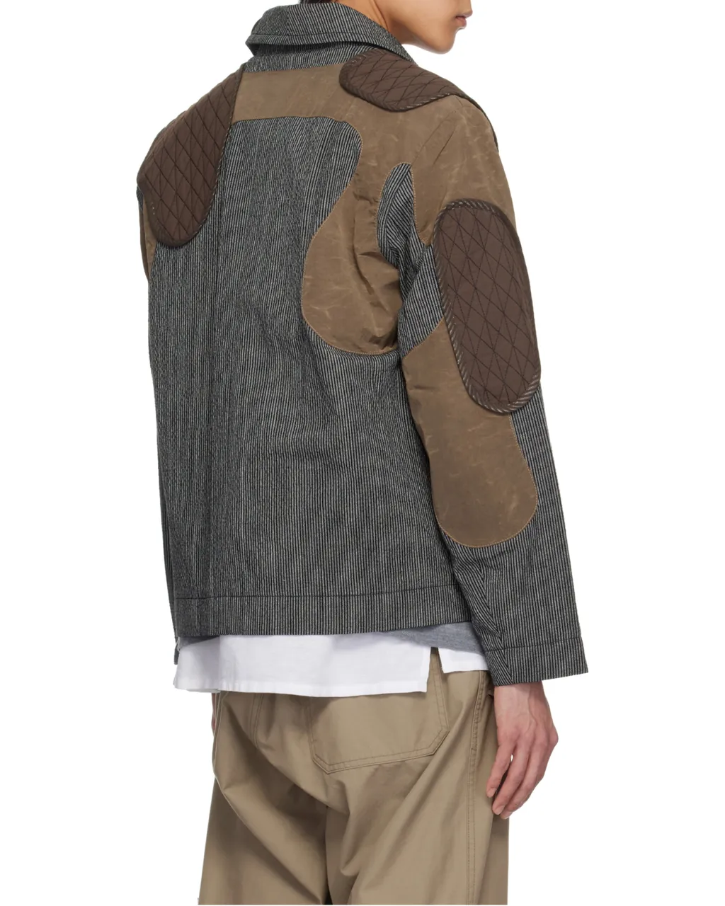 Patchwork Design Jacket