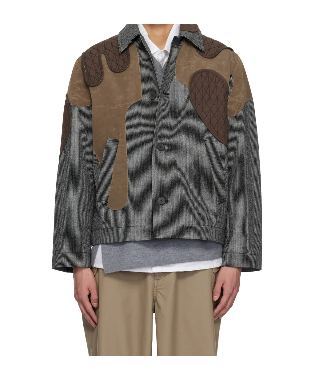 Patchwork Design Jacket
