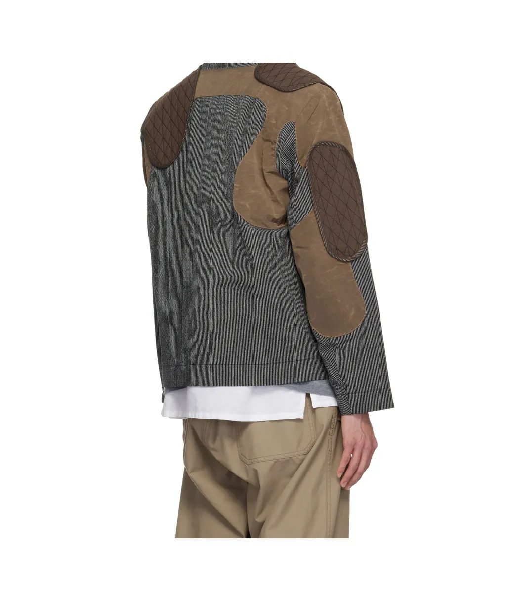 Patchwork Design Jacket