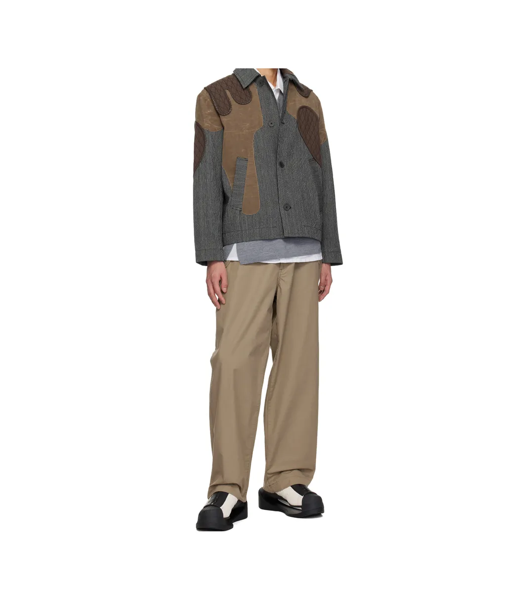Patchwork Design Jacket