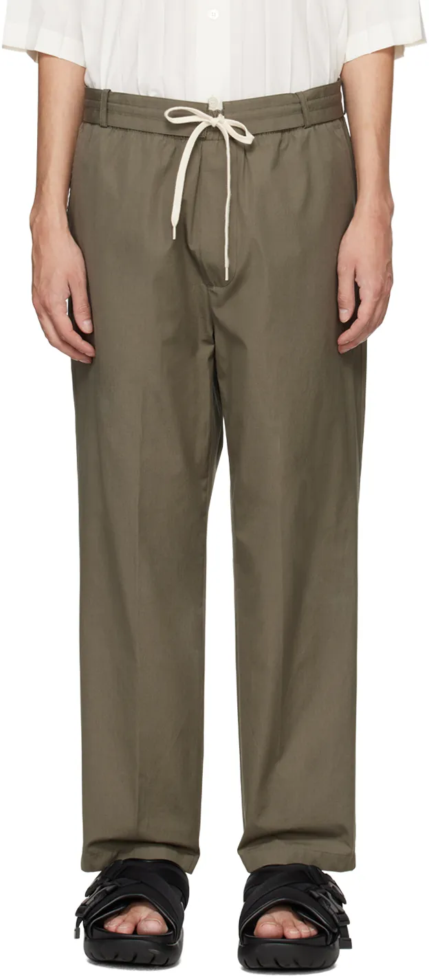 Drawstring Cargo Pants