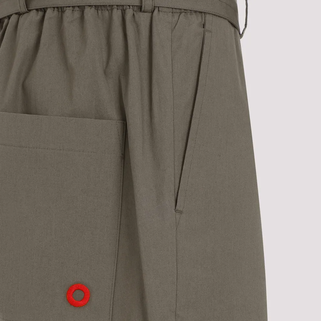 Drawstring Cargo Pants