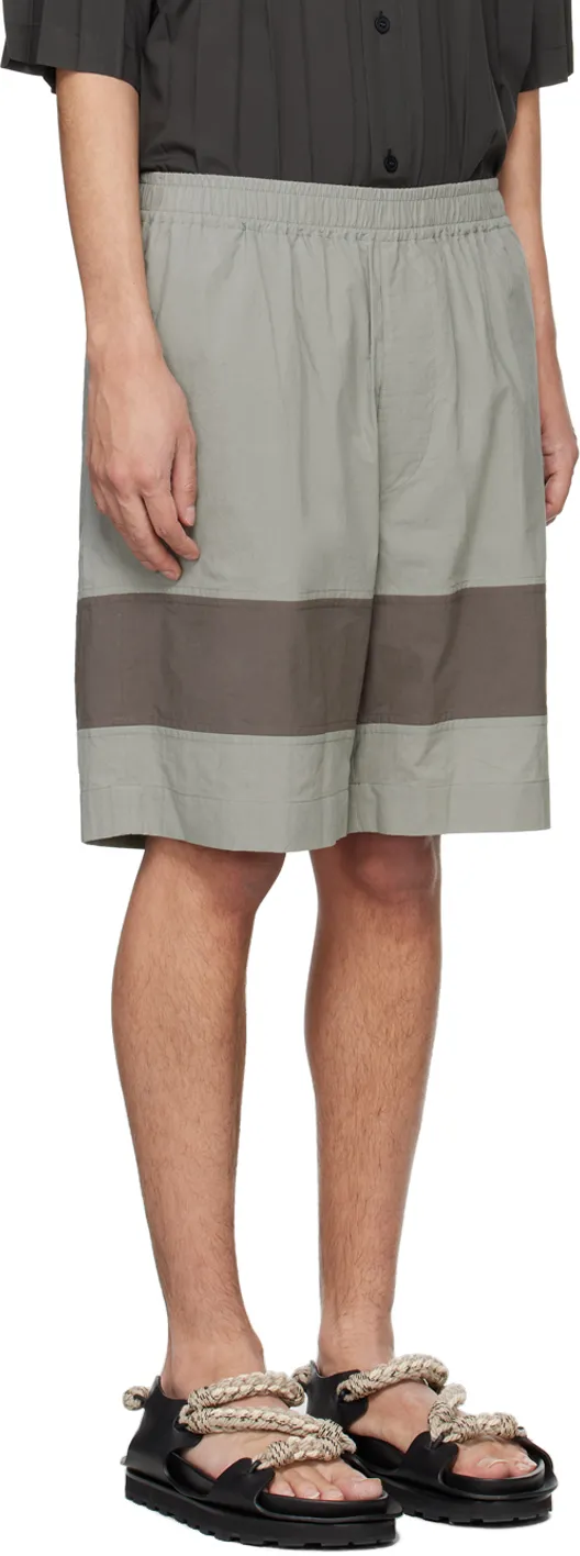 Panelled Shorts