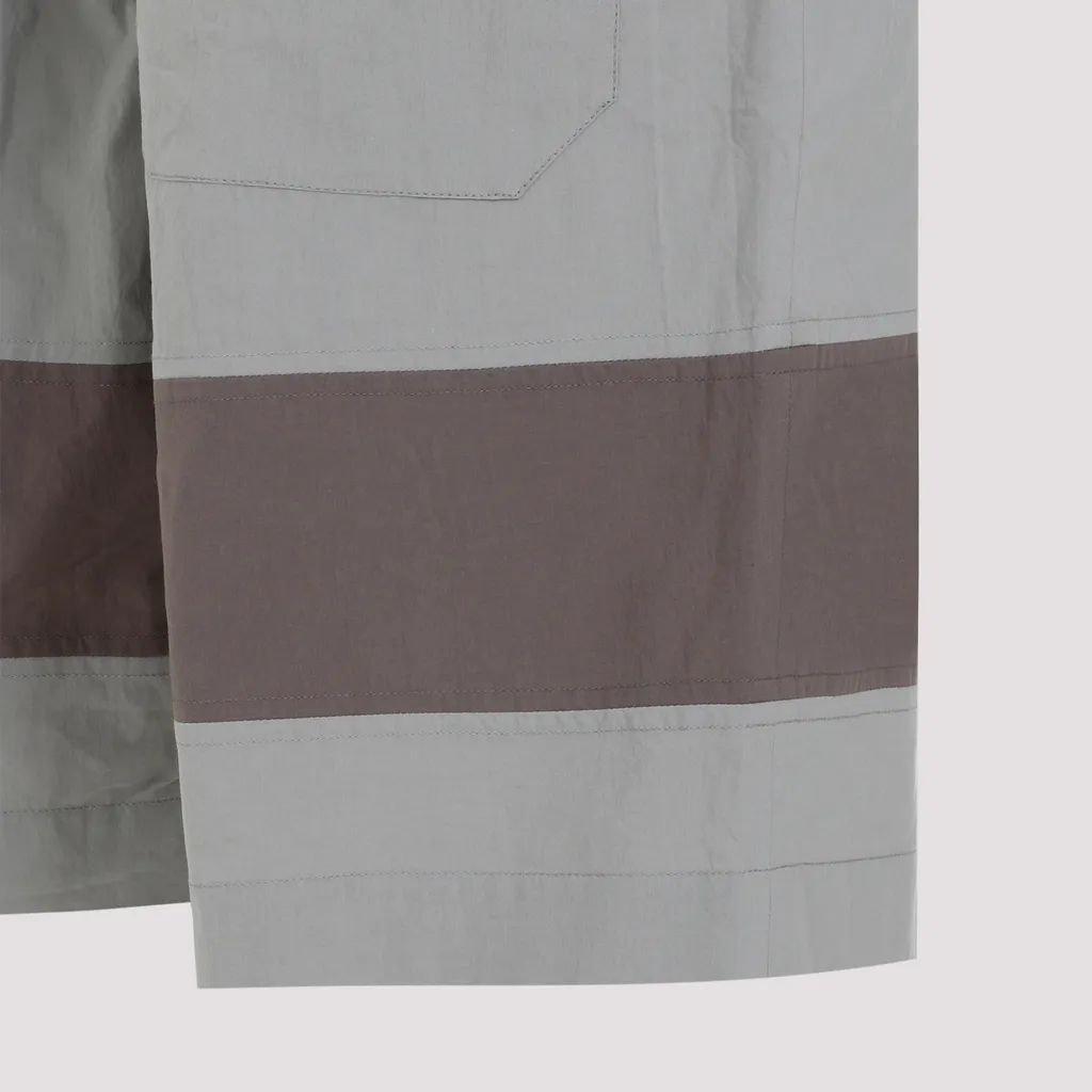 Panelled Shorts